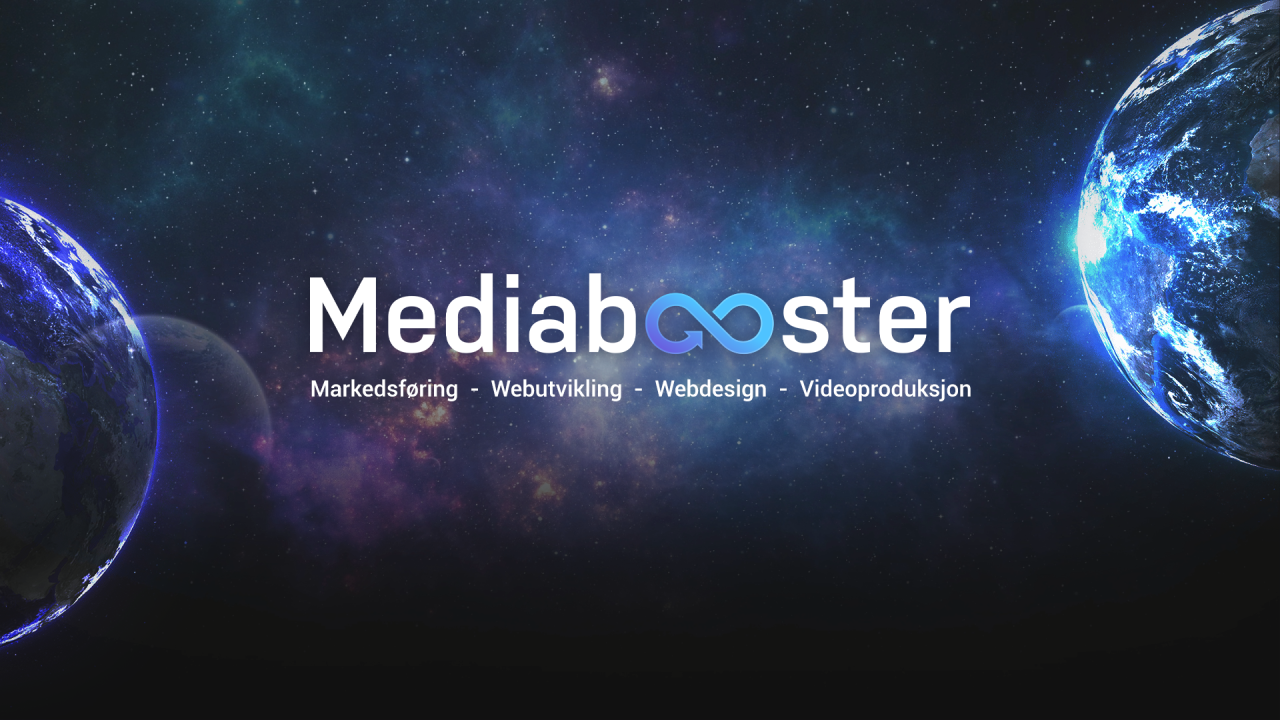 Mediabooster er et digitalt markedsførings-byrå / mediebyrå som tilbyr webutvikling, webdesign, organisk (SEO / SoMe) og betalt markedsføring (Google Ads) for hjemmesider og nettbutikker. De har nå rebrandet til et superheltkonsept