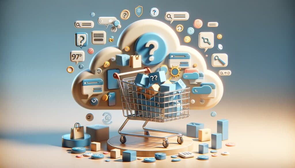 illustration of the importance of how KI/AI affects online shops