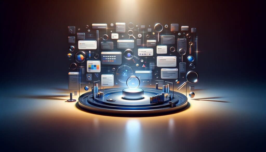 a visual representation of a digital future