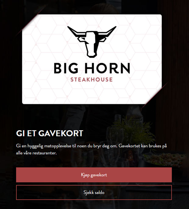 big-horn-gavekort