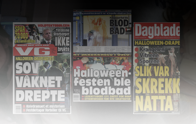 Avisutklipp av det media omtalte som Halloween-drapet. Mediabooster lanserer ny nettside for Marius Løken. Mediabooster lanserer ny nettside for Marius Løken. Webdesign, webutvikling, nettside, hjemmeside, mediebyrå, logo, design, wordpress
